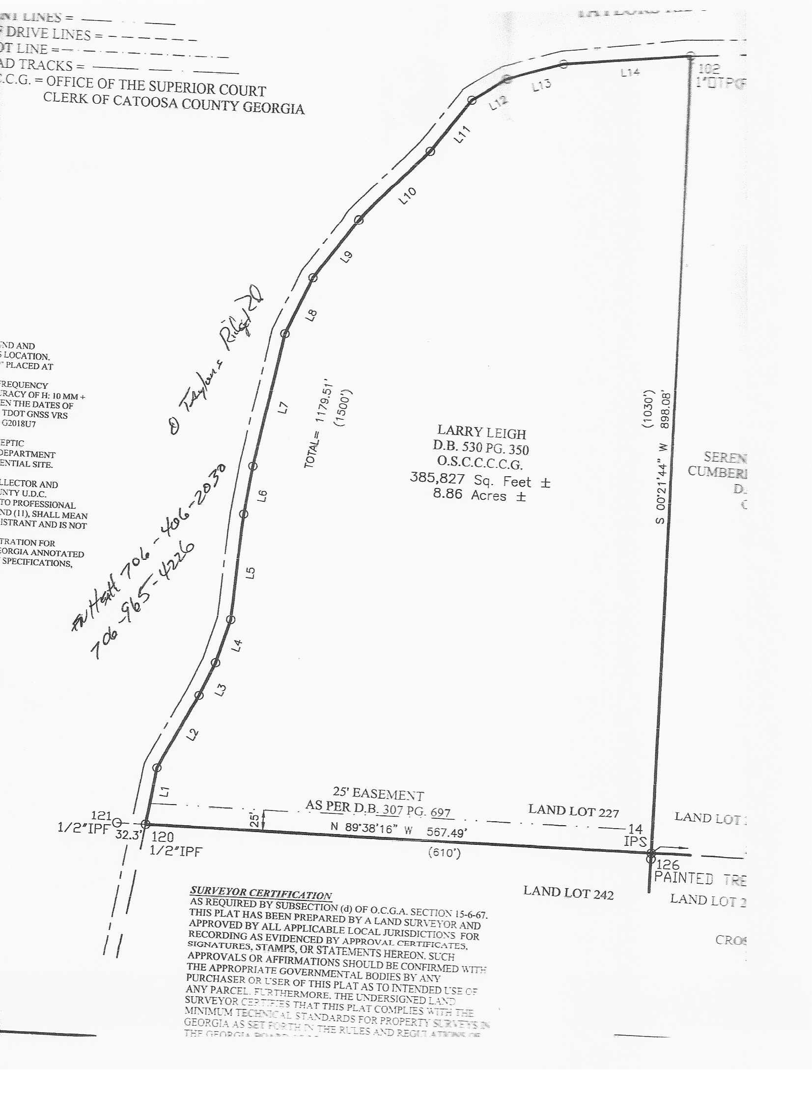 Taylor's Ridge Road - Catoosa County, GA